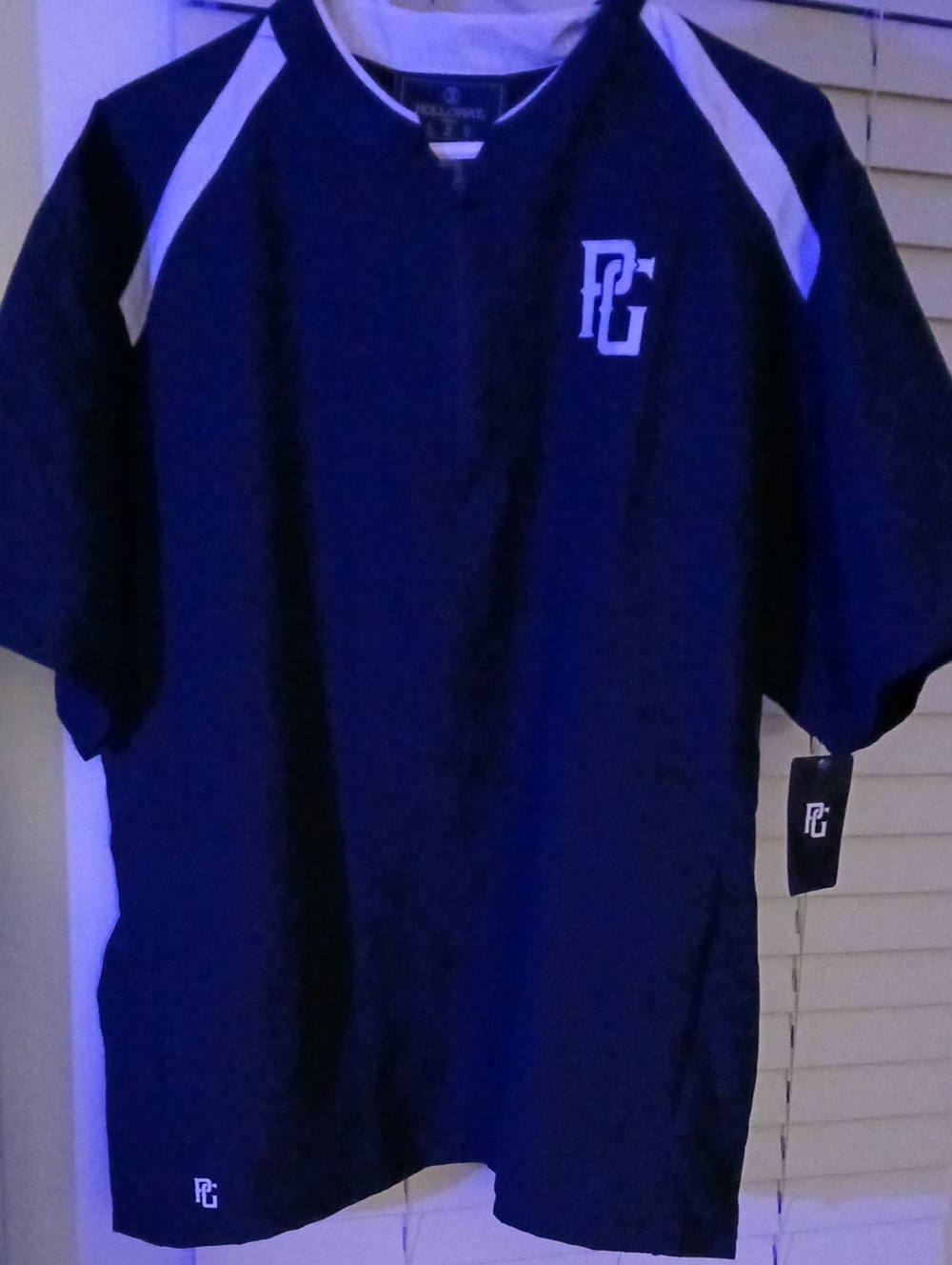 Perfect Game Men's Clubhouse Short Sleeve Pullover, L - Picture 4 of 6